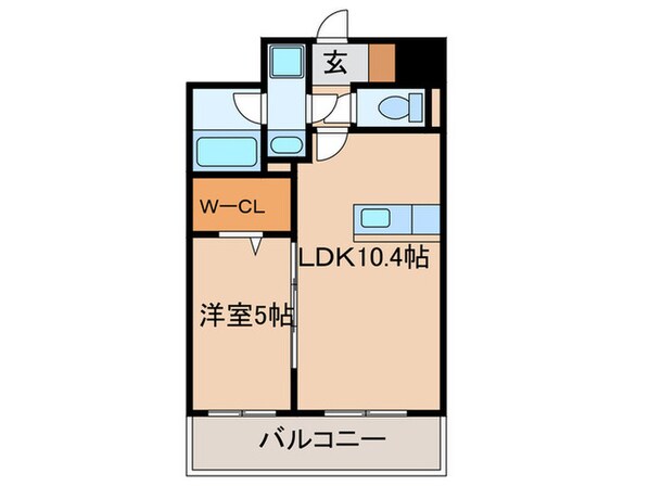 イ－ハト－ブ櫛原の物件間取画像